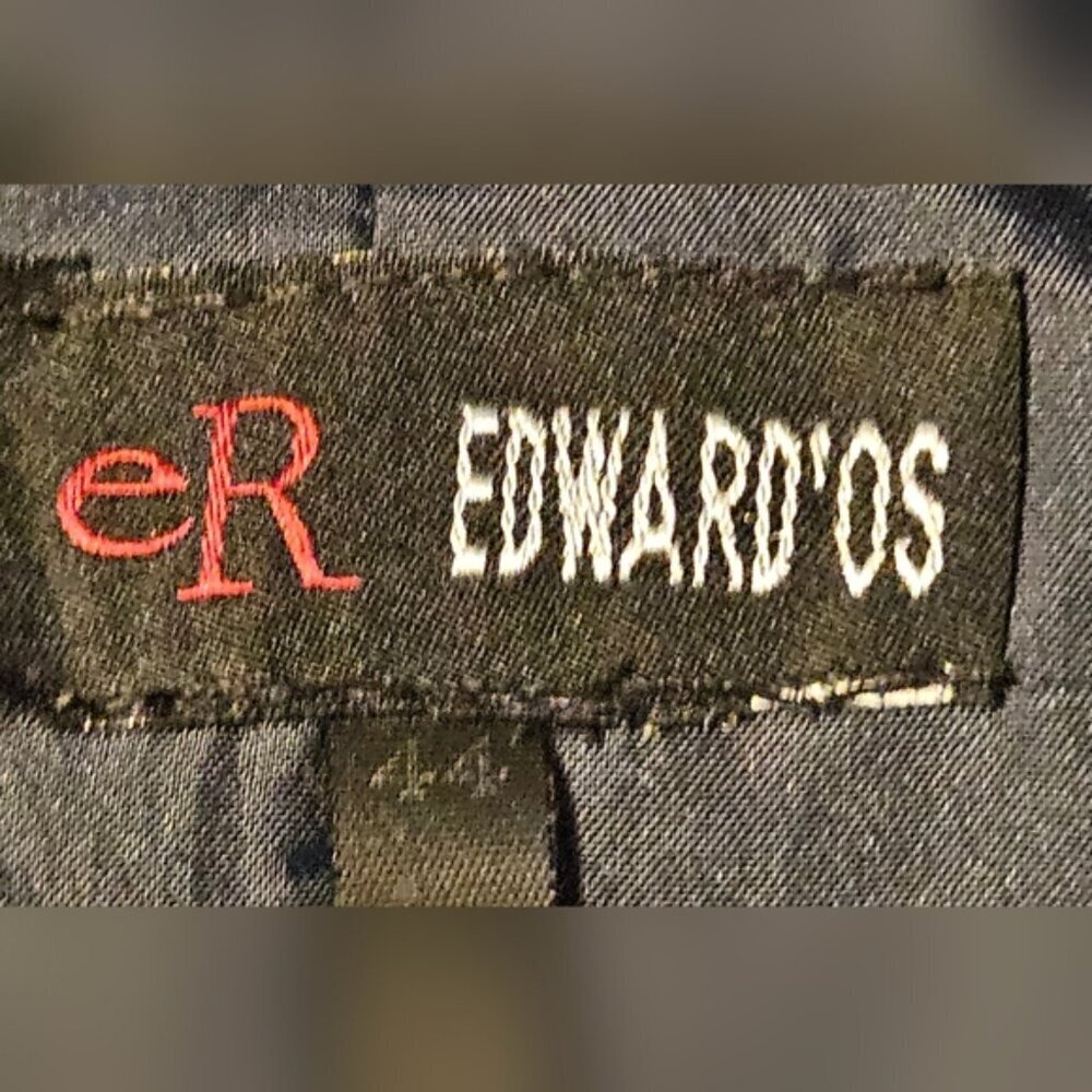 90's Vintage Edward'os Denim Blazer - Picture 10 of 12